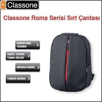 13-14'' Roma Serisi Medium Siyah Notebook Srt €antas