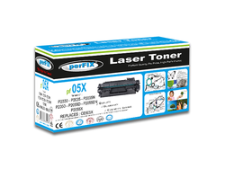 perFIX PF 05X-CE505X P2050-P2055 YÜKSEK KAPASİTE TONER 6,5K - Thumbnail