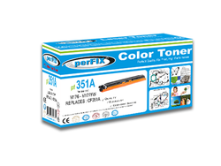 perFIX PF 351A – CF351A MAVİ 130A TONER - Thumbnail