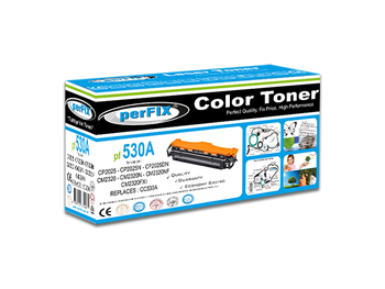 perFIX PF 530A - CC530A SİYAH 304A TONER (5304)