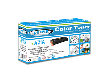 perFIX PF C9721A 4600 - 641A MAVİ TONER