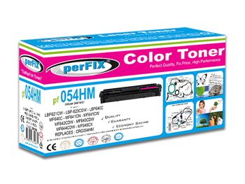 perFIX PF CRG054HM KIRMIZI YÜKSEK KAPASİTE TONER 2,3K