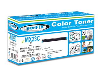 perFIX PF MX23GT MAVİ - MX27GT – MX31 - TONER