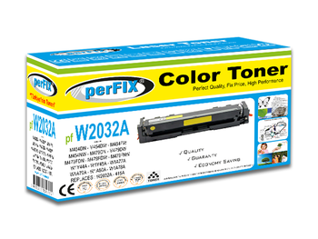 perFIX PF W2032A SARI CHİPSİZ 415A - TONER 2,1K