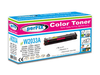 perFIX PF W2033A KIRMIZI CHİPSİZ 415A - TONER 2,1K