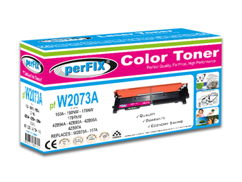 perFIX PF W2073A KIRMIZI CHİPSİZ 117A - TONER 0,7K