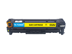 TK TONEER 532U - CE412A - CC532A - CF382A ÜNİVERSAL 2,6K TONER SARI - Thumbnail